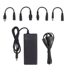Chargeur de Batterie au Lithium 65 W 42 V 2 A pour Trottinettes Électriques avec Câble Adaptateur et Prise Australienne