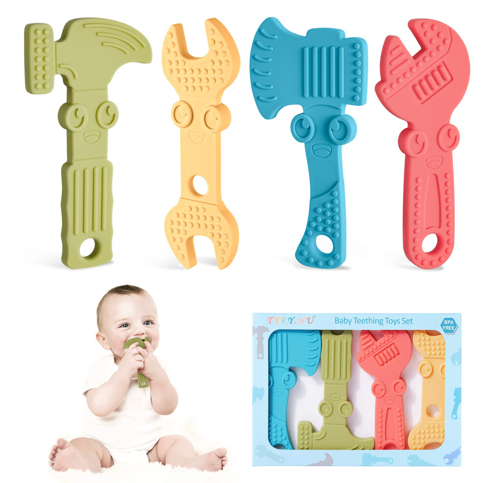 Teething Toys For Baby Silicone Training Baby Toothbrush Teether Chew Toy Teether Chew Toy Sensory Cooling,Hammer Wrench Spanner Pliers Tools Tyry.hu