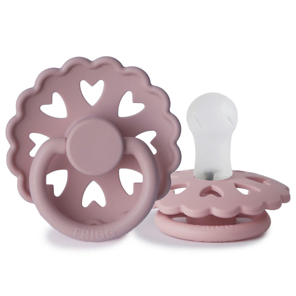 Fairytale Silicone Pacifier Pack Of 2 | Silicone Soother Dummy | Bpa-Free | Made In Denmark | Symmetrical Cherry Shaped Nipple (Twilight Frigg