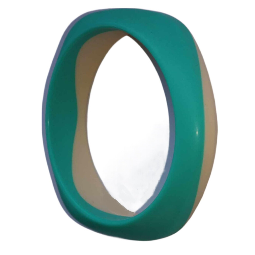 Chew Bracelet Chewelry Bangle Chewy Wrist Band Autism Adhd Biting Stimming Sensory Teething Stimtoy Children, Teens & Adults ( And Turquoise Chuchumz
