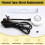 Computer Desktop  Button with Dual USB Audio Desktop Host External Boot Button Adhesive . 1