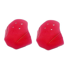 2ST TåSkydd för Rullskridskor, Skate Toe Cover, Utbytbart Rullskridskoskydd (RöD)