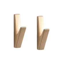Matte Wall Hooks Bathroom Accessories Coat Hooks Towel Hook for Key Hat Bag Home Decorative Hook Gold