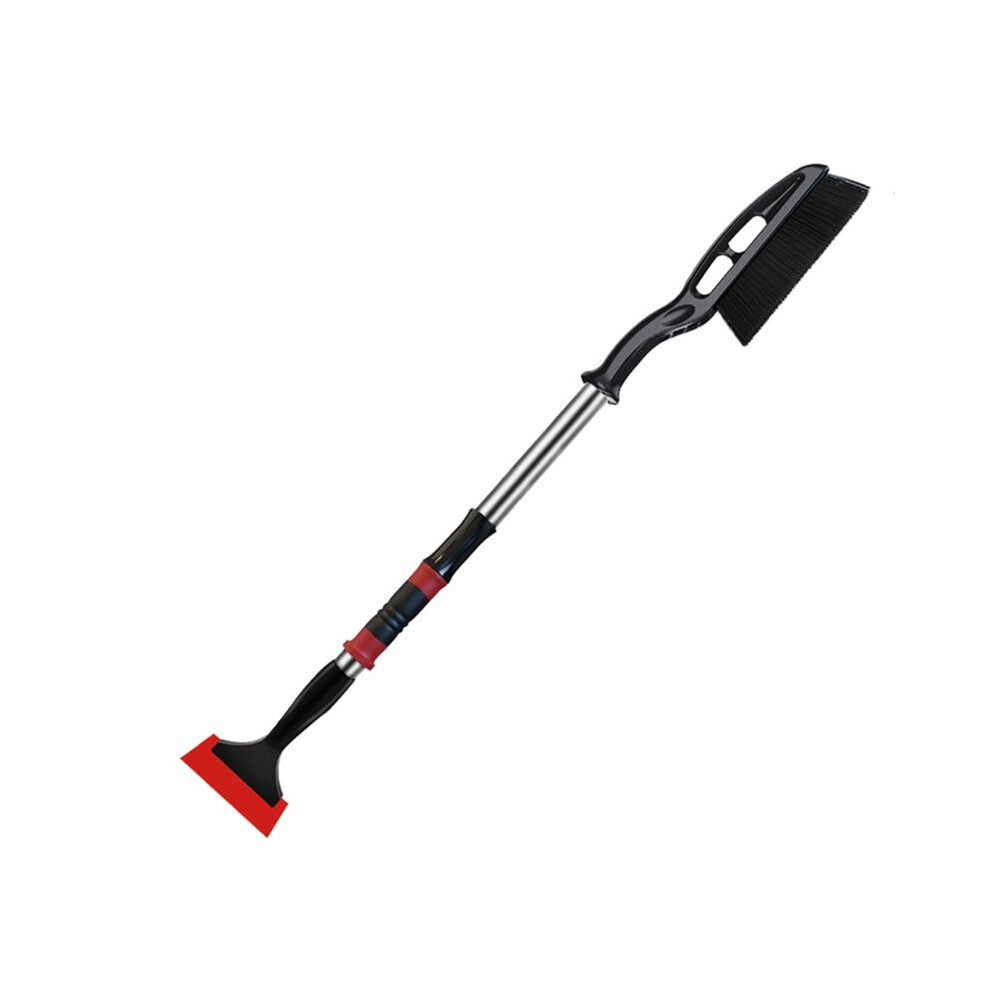 Snow Brush And Detachable Ice Scrapers For Car Windshield, Snow Brush With Ergonomic Foam Grip Black 4713241381338
