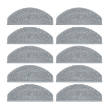 Pano de Limpeza para Aspirador Robô para  Saros 20 Sonic/S10 MaxV Ultra/G30S PRO - Acessórios - Almofadas de Microfibra para Esfregão - 10