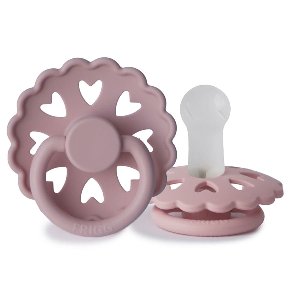 Fairytale Silicone Pacifier Pack Of 2 | Silicone Soother Dummy | Bpa-Free | Made In Denmark | Symmetrical Cherry Shaped Nipple (Twilight Frigg