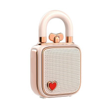 Divoom Draagbare -Luidspreker, Schattig, Retro en Stijlvol -Ontwerp, 5W-Geluidsbox, Ideaal Cadeau voor Meisjes in Roze