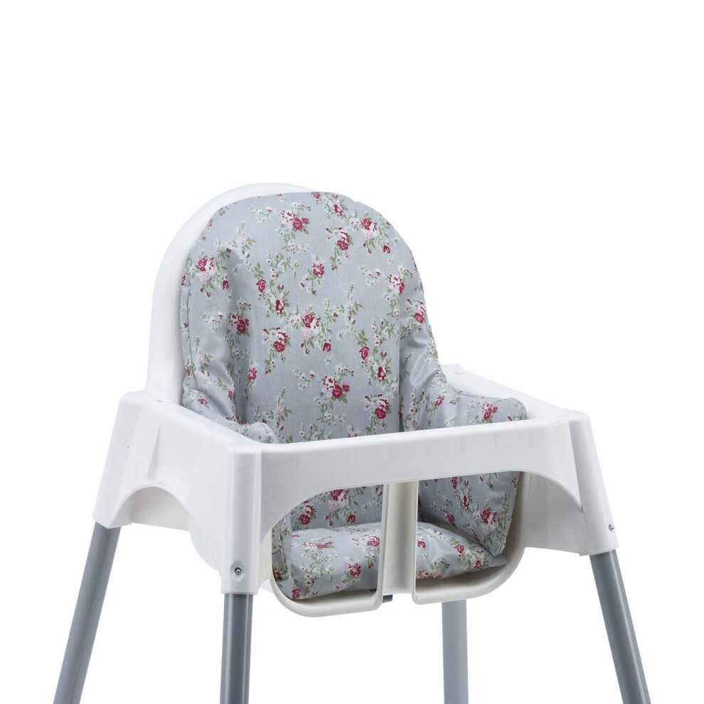 Messy Me High Chair Cushion For Ikea Antilop Highchair. Easy To Fit And Fully Wipe Clean. Also Fits Ikea Blanes And Bebe Style 2 In 1 Highchairs.