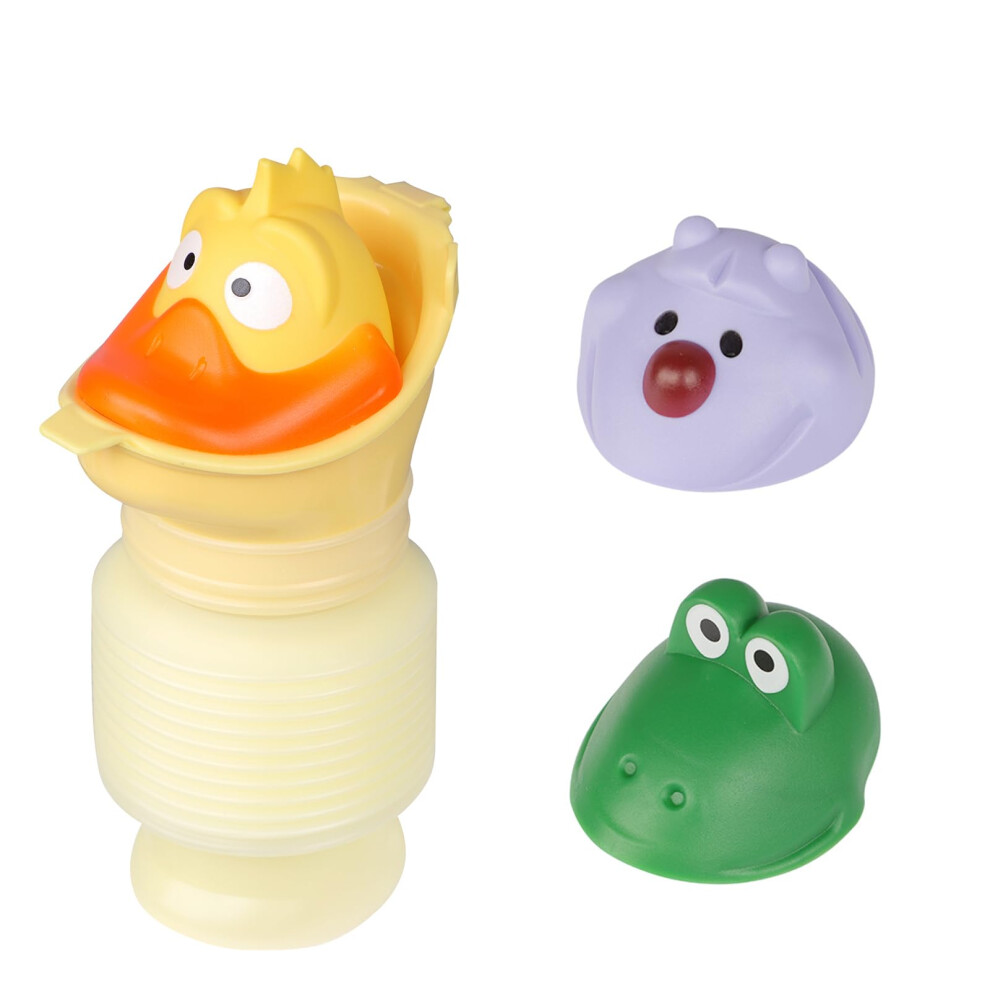 Qchomee Portable Baby Potty For Girls Boys Emergency Urinal Toilet Hygienic Child Travel Potty Anti-Leakage Kids Pee Training Cup 420Ml Urination Container