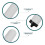 5X Multifuntional Pitcher Purifier Elements Candle Tool Pur Filter Sturdy Ceramic Filter Elements Inch Plastic 3
