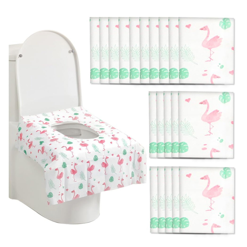 20Pcs Disposable Toilet Seat Covers Kids, Potty Seat Cover Protectors, Individually Wrapped, Waterproof For Travel, Toddlers Potty Training In Public Lutaku