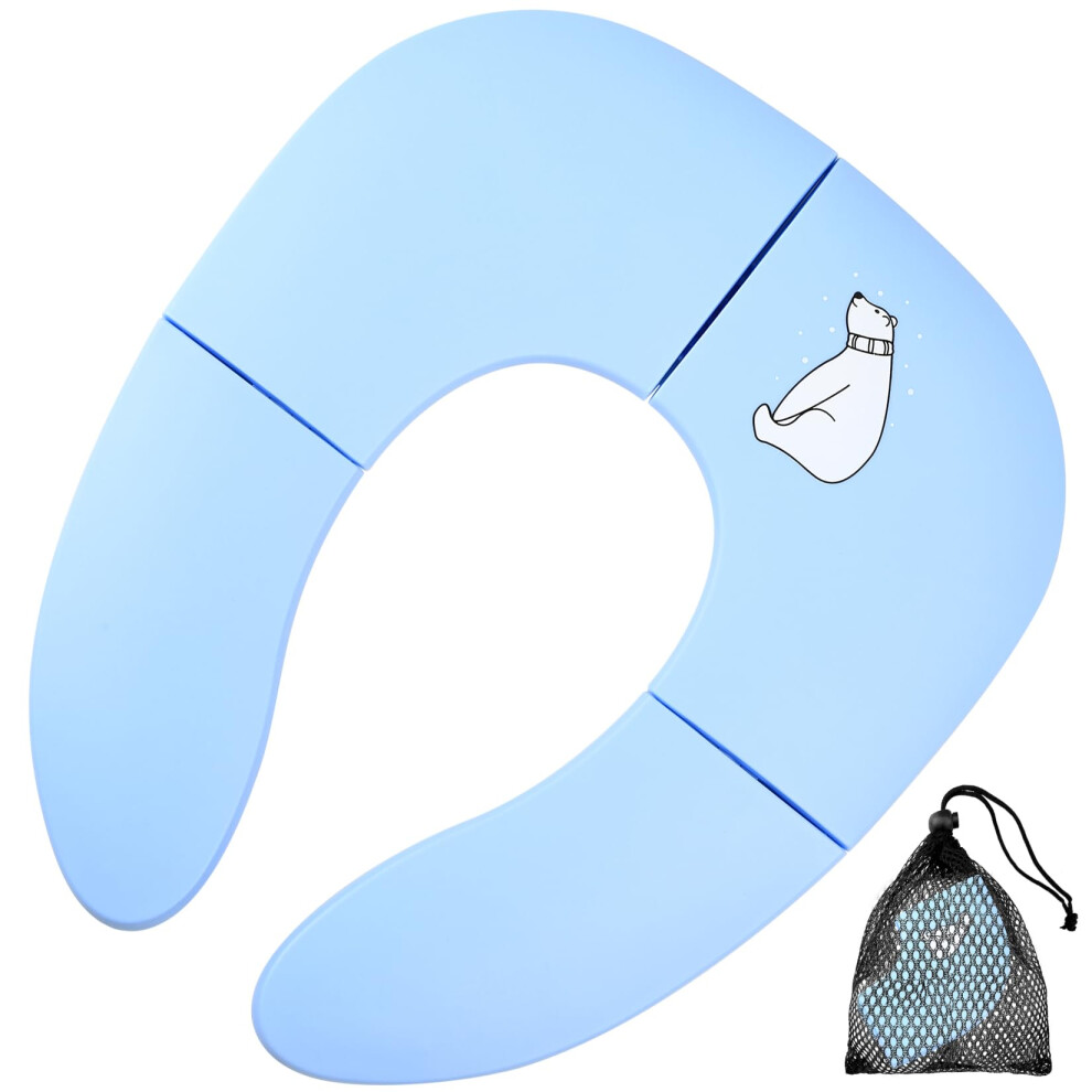 Foldable Baby Kids Potty Toilet Training Seat, Travel Portable Folding Potty Toddler Toilet Seat For Toddlers, Foldable Toilet Seat For Toddlers, Gaomoeny