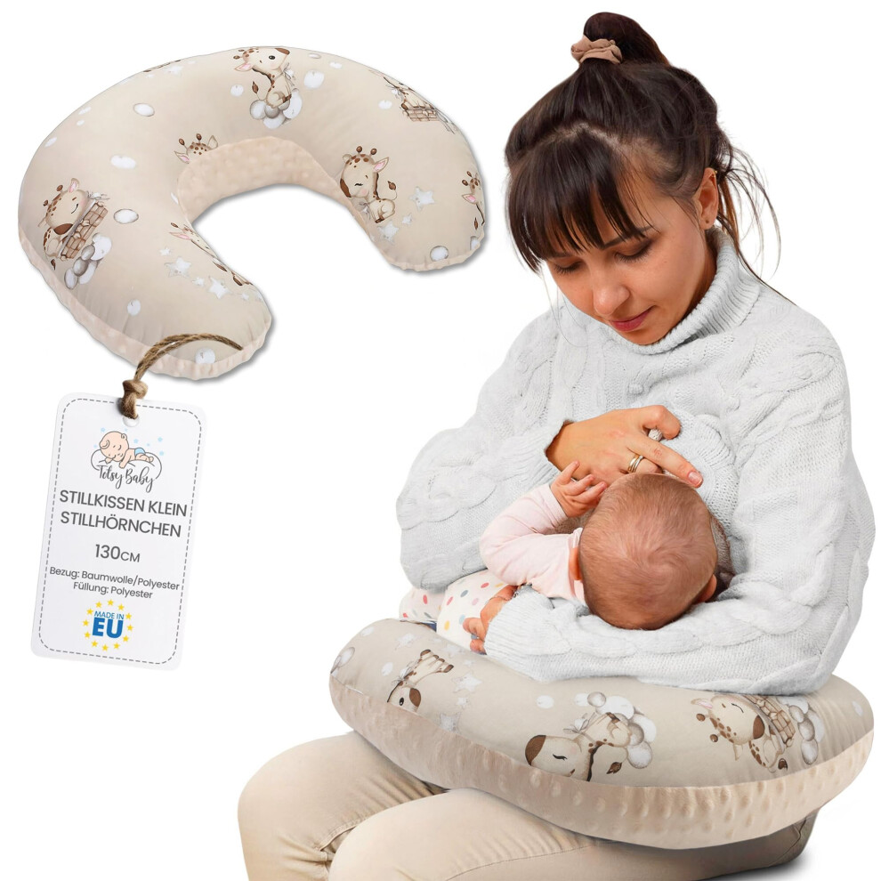 Pregnancy Nursing And Breastfeeding Pillow 130 Cm- Breast Feeding Maternity Pillows For Baby And Support Sleeping For Babies Plush Oeko-Tex Giraffes Totsy Baby