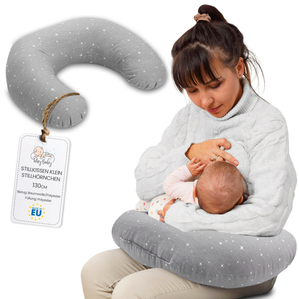 Pregnancy Nursing And Breastfeeding Pillow 130 Cm- Breast Feeding Maternity Pillows For Baby And Support Sleeping For Babies Cotton Oeko-Tex Galaxy Totsy Baby