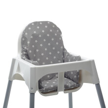 Messy Me High Chair Cushion for IKEA Antilop Highchair. Easy to fit and Fully Wipe Clean. Also fits IKEA BLANES and Bebe Style 2 in 1 Classic high