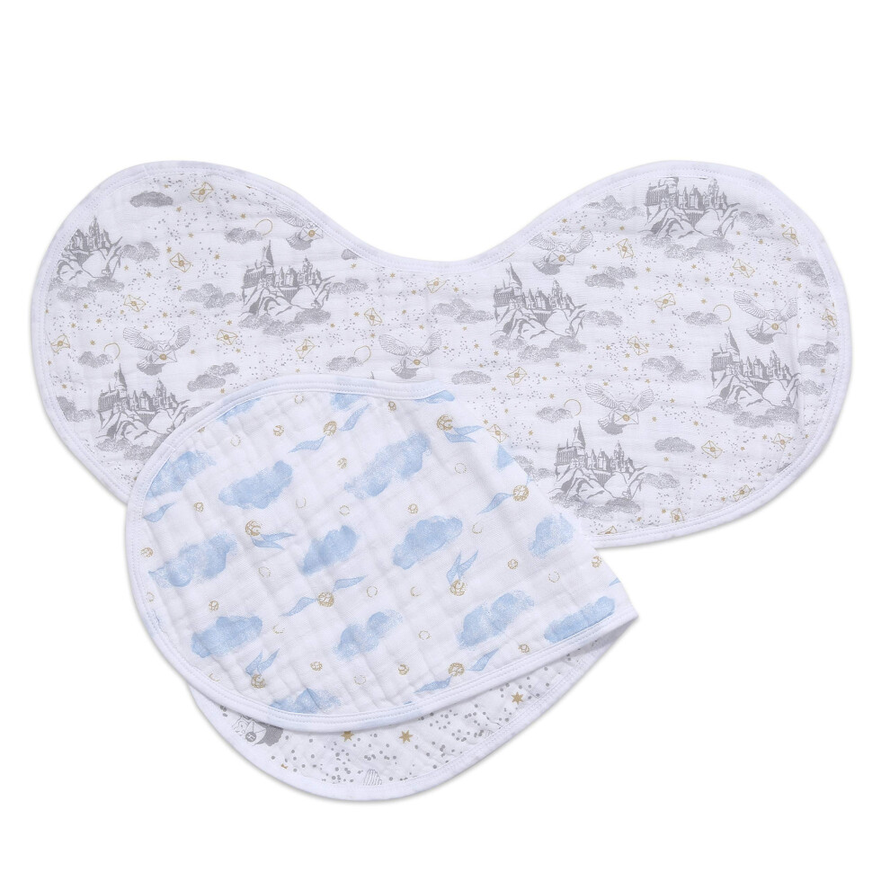 Aden + Anais Burpy Baby Bib, 100% Cotton Muslin, 4 Layer Multi Use Burping Cloth, Super Soft & Absorbent Burp Rag For Infants, Newborns And Toddlers,