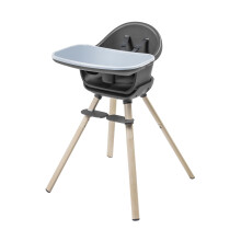 Maxi-Cosi Moa 4-in-1 Evolutive Highchair, 6 Months - 7 Years, 0-25 kg, Adjustable Baby High Chair, Transforms to Booster Seat, Toddler Stool & Small