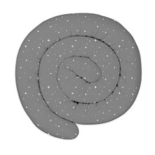 Totsy Baby XXL bed snake, bed pillow, nursing pillow, bed roll, bed guard, decorative pillow, bed border, snake XL handmade Galaxy 200 cm certificat