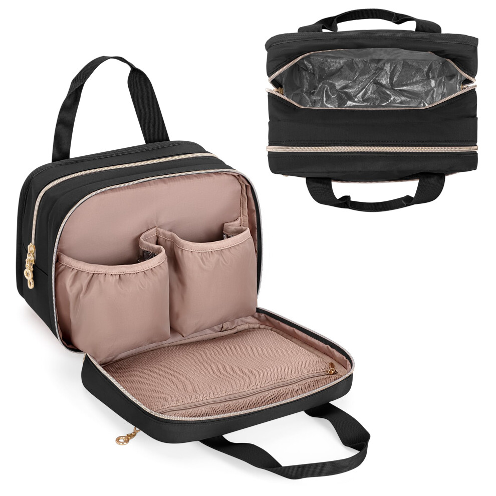 Wearable Breast Pump Bag Compatible With Elvie, Willow And Momcozy Breast Pump, Carrying Case For Hand-Free Wearable Breast Pumps, Pump Parts Damero
