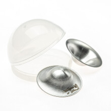 The Original Silver Nursing Cups - Silver Nipple Shields - Silver Cups Breastfeeding for Nursing Newborn - Protect and Soothe Your Nursing Nipples