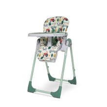 Cosatto Noodle 0+ Highchair | from Birth Reclining Cradle ? Height Adjustable Feeding Seat | Compact Fold ? Easy Clean Washable Pads & Two?Part Tray