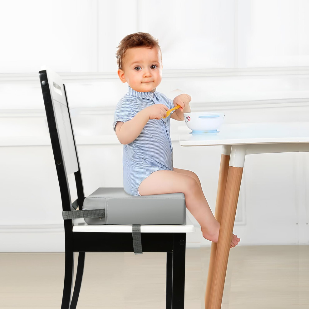 Toddler Booster Seat For Dining Table, Portable High Chair Seat, Table Booster Seat For Toddler, Travel Highchair Booster Cushion For Kids Pandaear