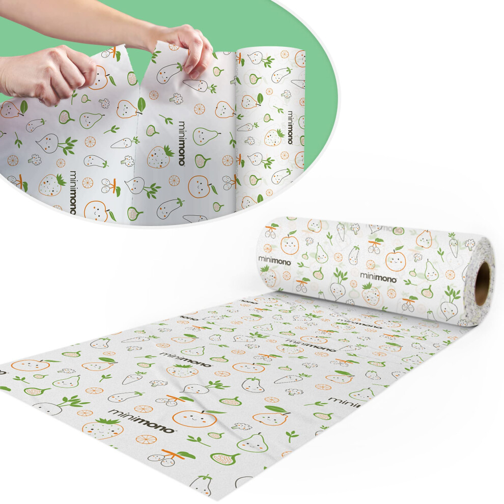Baby Splat Mat For Under High Chair - 10 Pcs Disposable And Waterproof Splash Mats - 40"X47" Multipurpose Activity Mat For Picnic Art Craft - Minimono