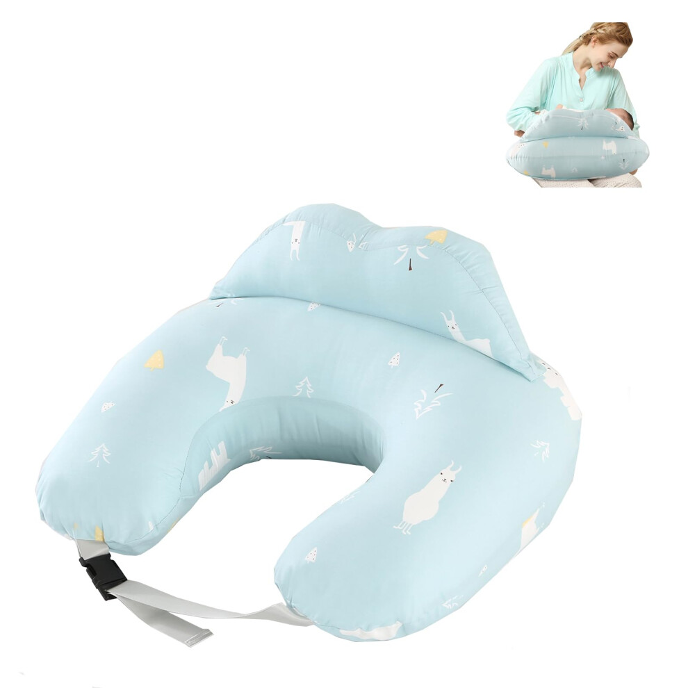 Pregnancy Pillow,Nursing Pillow Multifunctional Breastfeeding With 100% Cotton Pillowcase U Shaped Pregnancy,Gifts For Moms-Washable Topchances