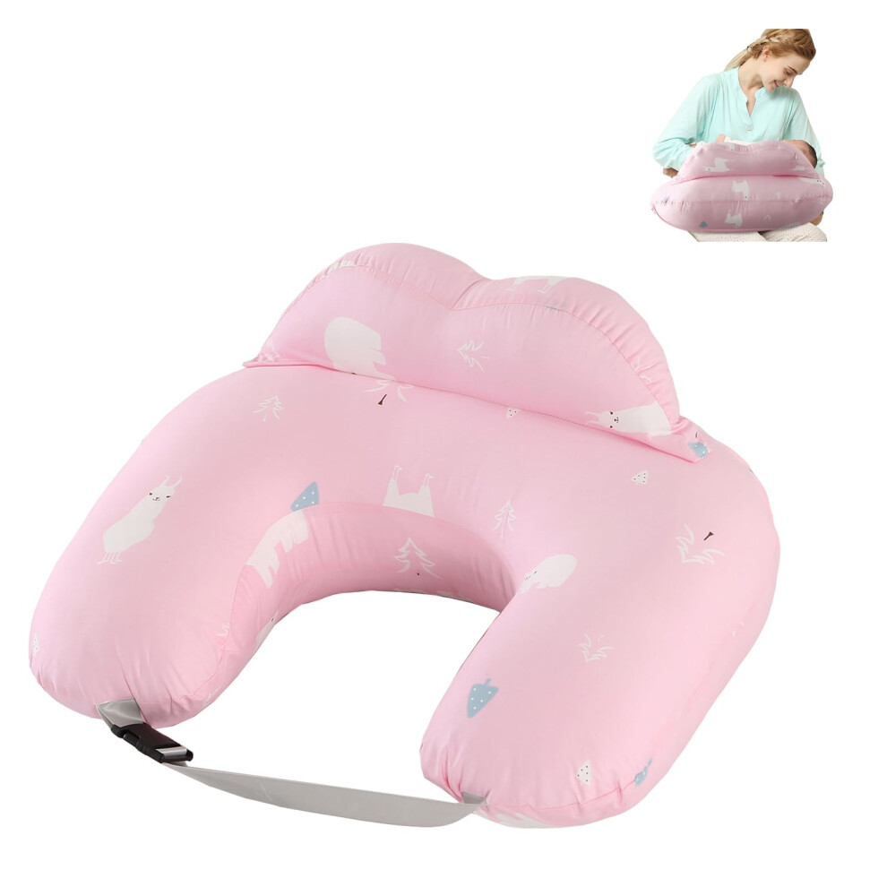 Pregnancy Pillow,Nursing Pillow Multifunctional Breastfeeding With 100% Cotton Pillowcase U Shaped Pregnancy,Gifts For Moms-Washable Topchances