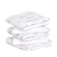 aden + anais? Essentials 5 Pack Cotton Muslin Squares Country Floral