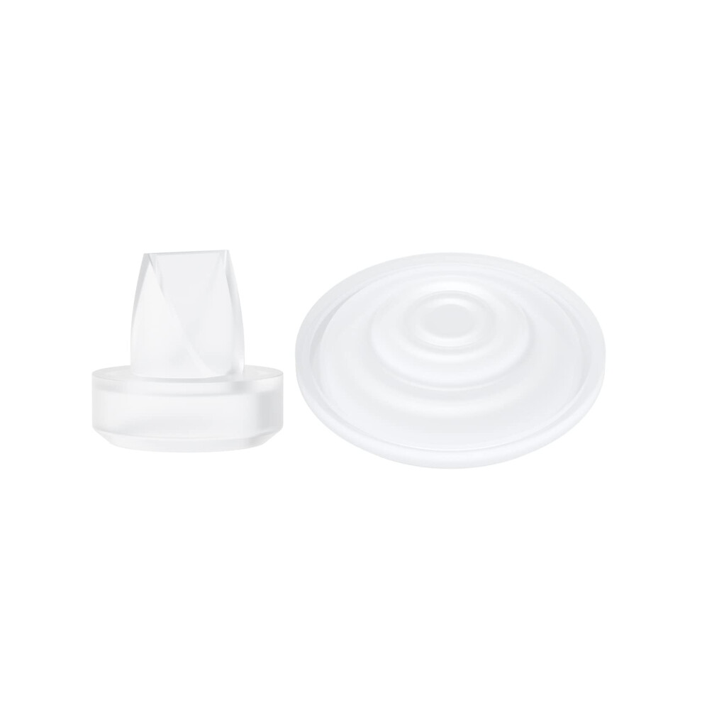 Duckbill Valves & Silicone Diaphragm For S9 Pro/S12 Pro. Original S9 Pro/S12 Pro Breast Pump Replacement Accessories, 1 Pack, Momcozy