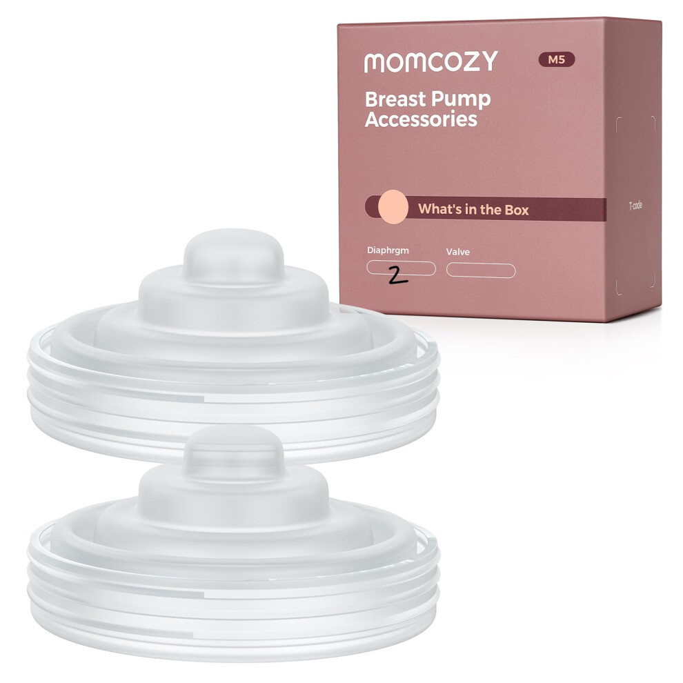Silicone Diaphragm, 2 Pack, Accessory For M5 Breast Pump Momcozy