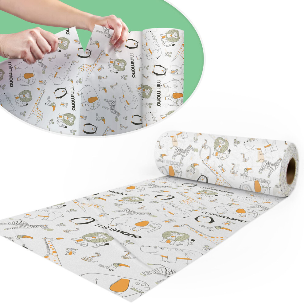 Baby Splat Mat For Under High Chair - 10 Pcs Disposable And Waterproof Splash Mats - 40"X47" Multipurpose Activity Mat For Picnic Art And Minimono