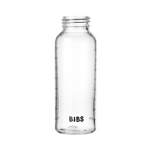 BIBS Glass Bottle Body 240 ml - BPA-Free, Dishwasher Safe - Compatible with BIBS Bottle Sets (Sold Separately)
