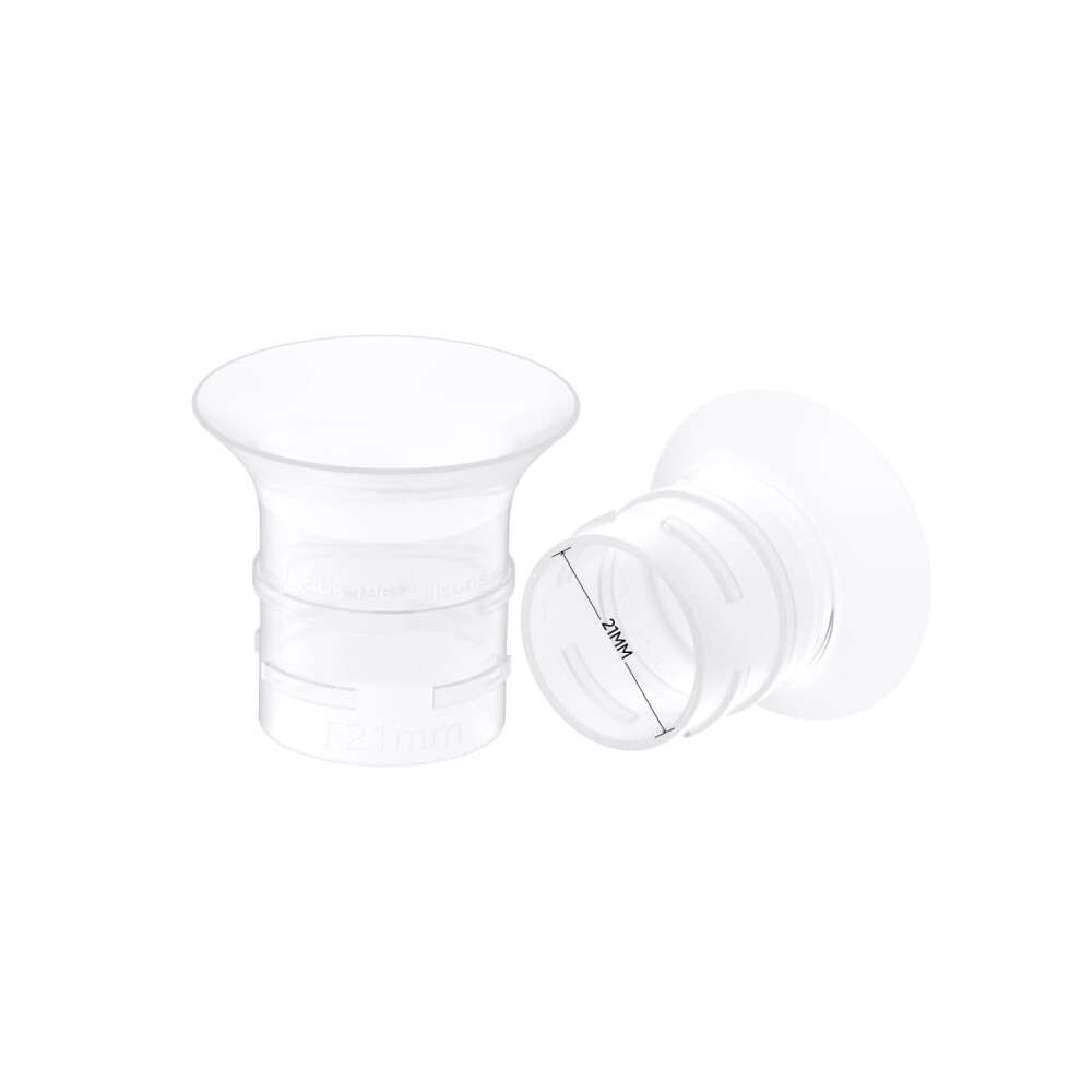 Eufy Security Eufy Original 21Mm Sizing Inserts (2-Pack) For Wearable Breast Pump S1/S1 Pro/E10, Silicone Sizing Inserts, Easy To Install And Use, Comfortable And