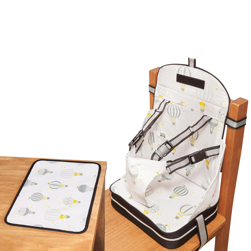 Polar Gear Portable Booster Seat With Matching Place Mat ? Baby Chair With Integrated Pocket ? For Toddlers Aged 1?3 ? Lightweight, Safe And Baby Polar Gear