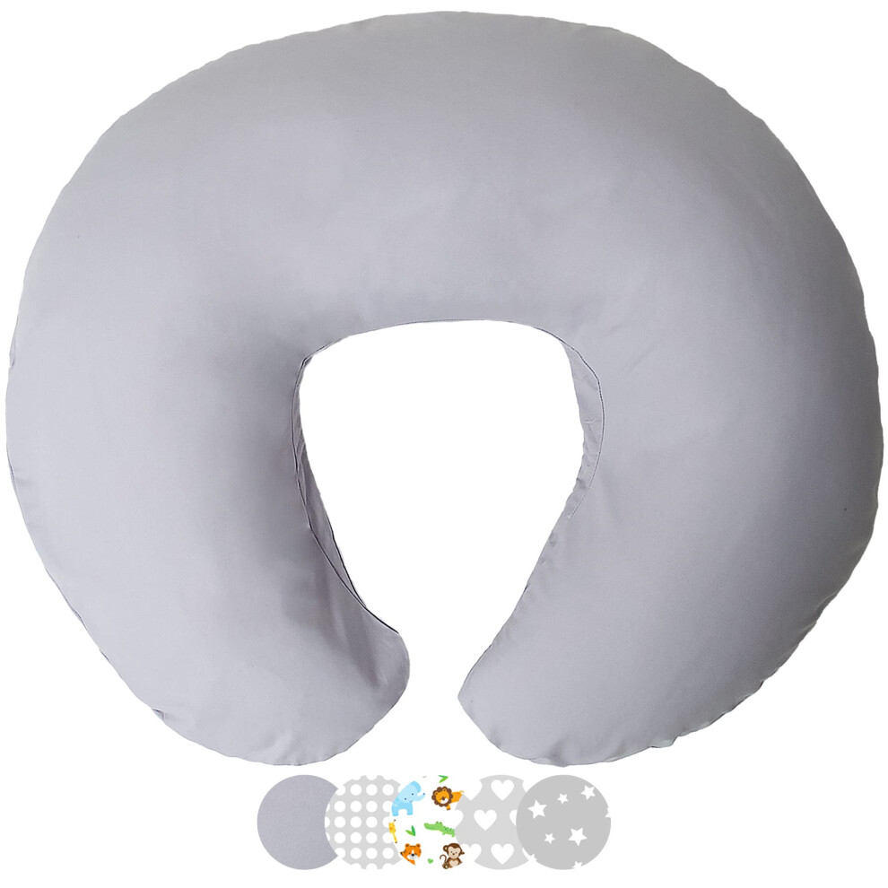 Nursing Pillow - 100% Cotton Breastfeeding Cover, Ergonomic Baby Support Pillow, Machine-Washable Baby Feeding Pillow, Multifunctional Feeding Niimo