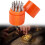 Doming Block Punch Set, Dapping Punches Processing Crafting Metal Forming Tools Stamping Tools for Shaping Beads 17PCS 2