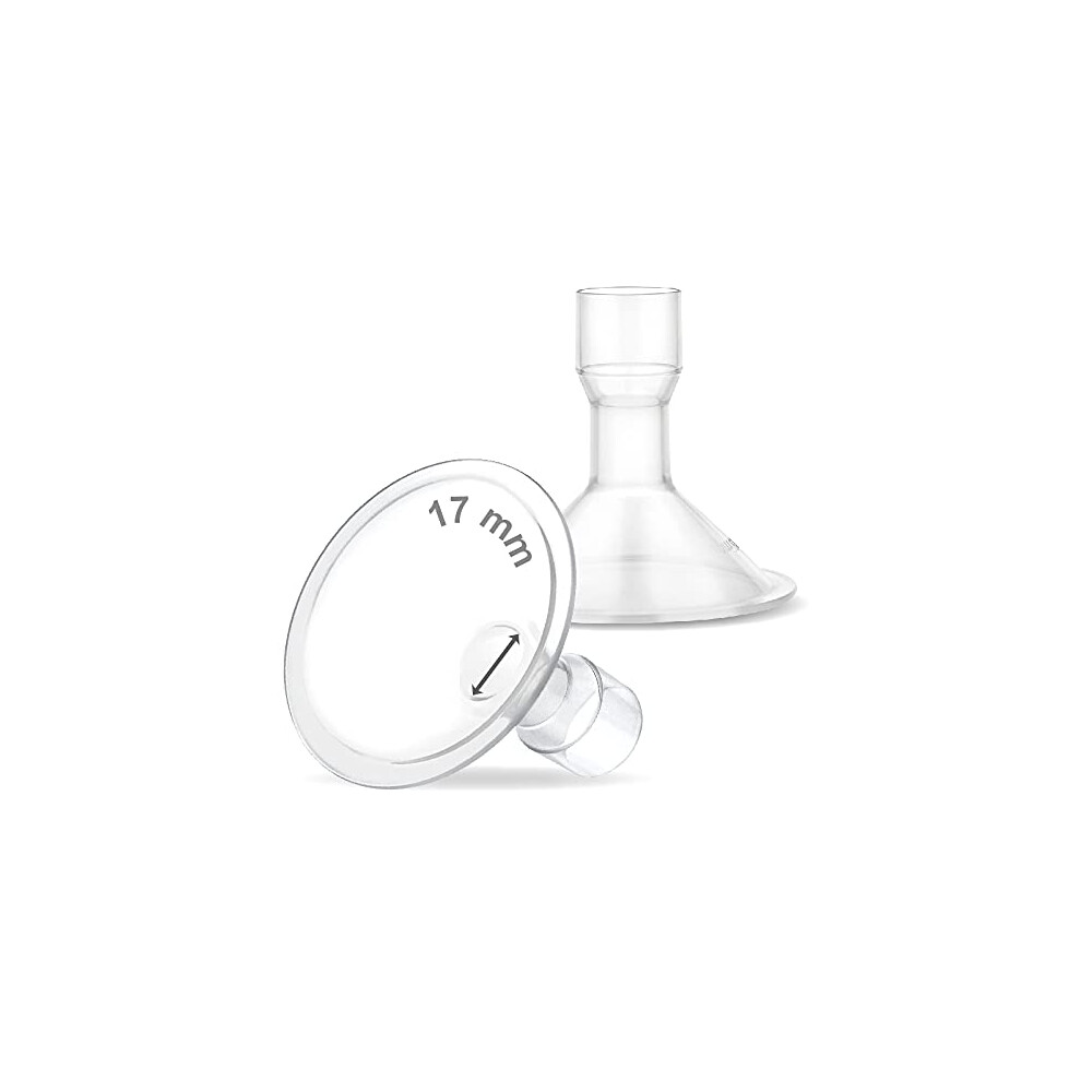 Myfit 17 Mm Shields Small; Compatible With Medela Breast Pumps-Personalfit, Freestyle, Harmony, Maxi, Freestyle Flex Connector; Connect To Maymom