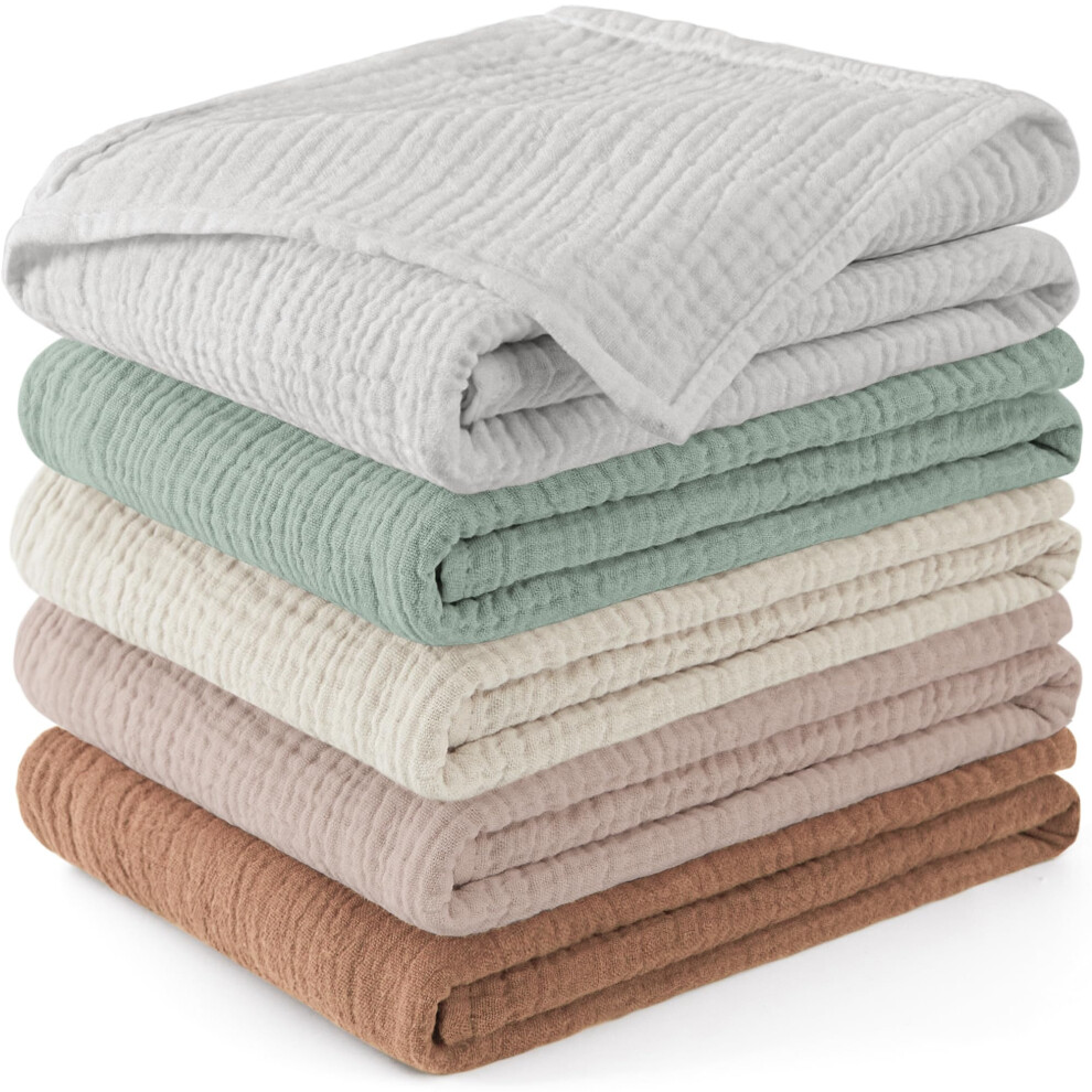 Muslin Cloths For Baby, 100% Cotton Baby Muslin Squares Cloths For Newborn Boy And Girl, Soft, Breathable And Extremely Absorbent Baby Susurration