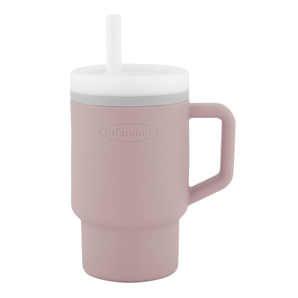 My 1St Tumbler ? Adorable Miniature Tumbler With Leak-Resistant Straw And Toddler-Friendly Handle, Encourages Hydration, Easy To Clean, 9 Infantino