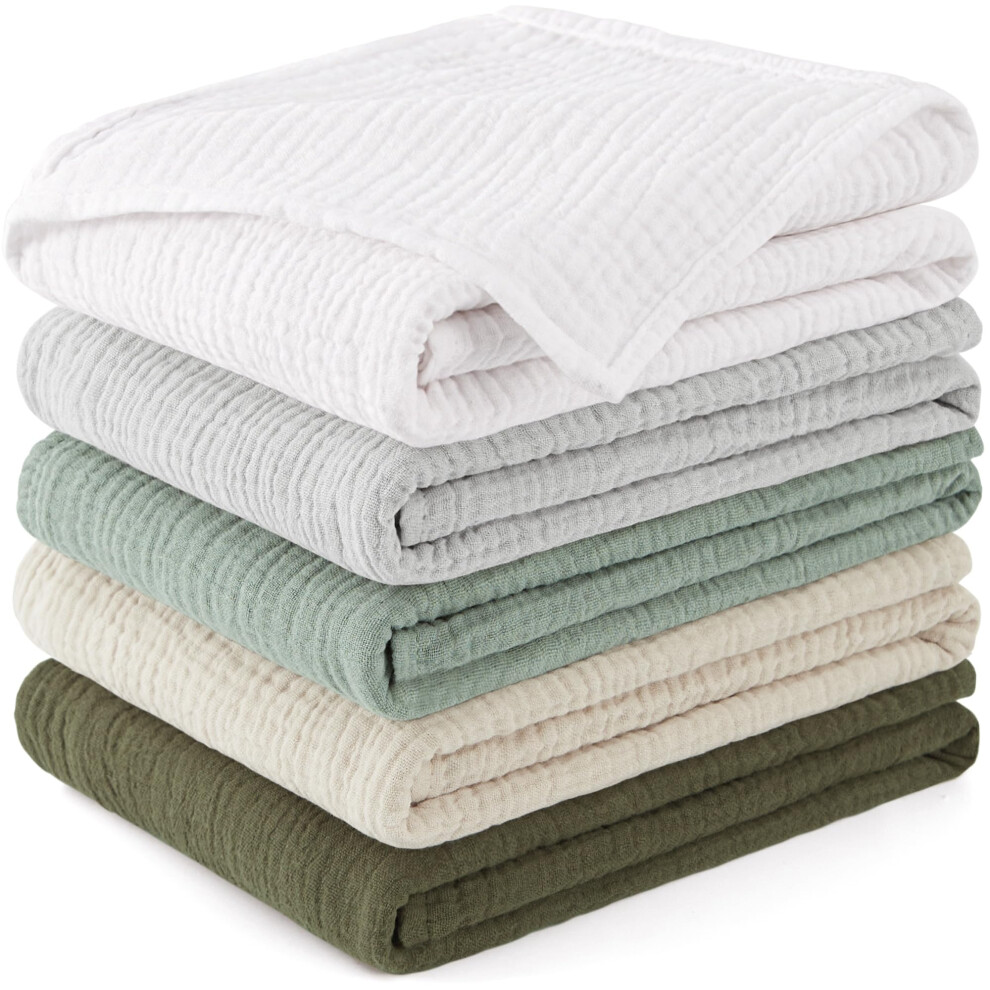 Muslin Cloths For Baby, 100% Cotton Baby Muslin Squares Cloths For Newborn Boy And Girl, Soft, Breathable And Extremely Absorbent Baby Susurration