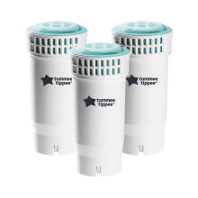 Tommee Tippee Perfect Prep Replacement Filter, Pack of 3, Compatible with All Perfect Prep Machines, Antibacterial Filter Removes Bacteria, Impurities