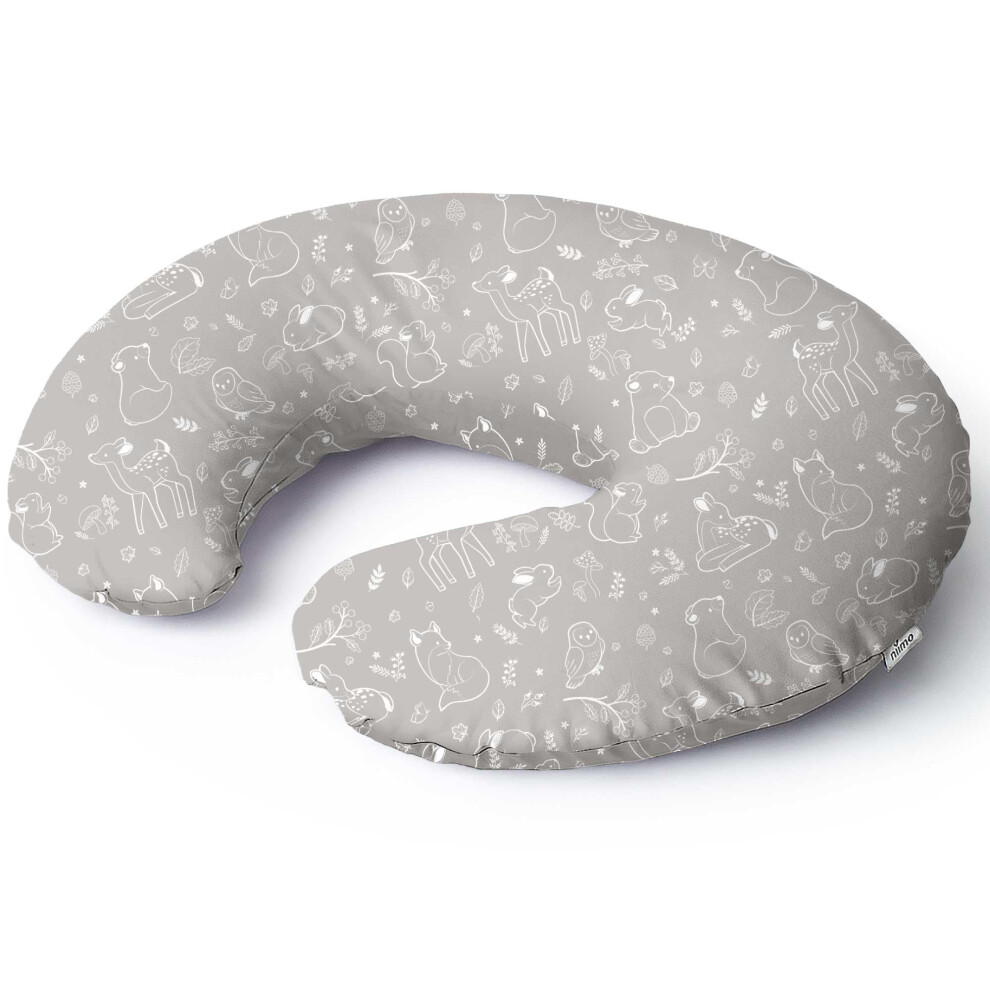 Niimo Nursing Pillow - Oeko-Tex? Standard 100, Ergonomic Baby Support Pillow, Machine-Washable Baby Feeding Pillow, Multifunctional Feeding Pillows
