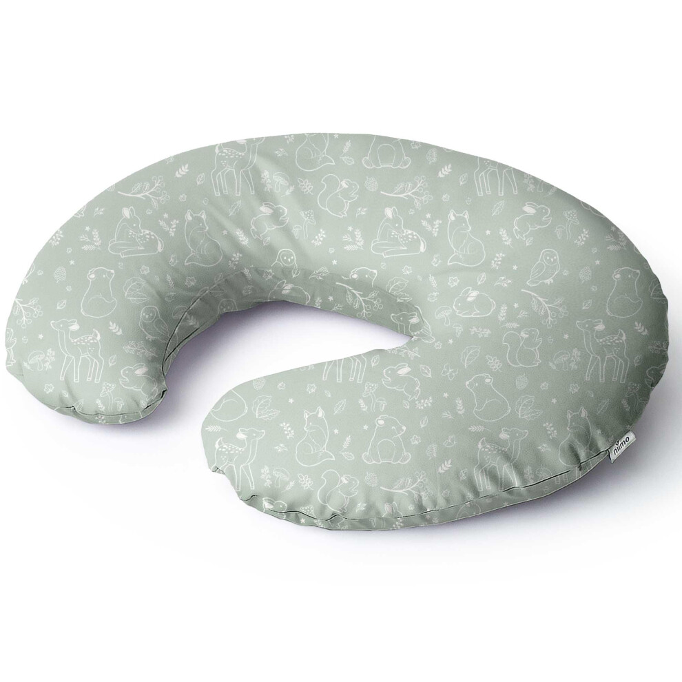 Niimo Nursing Pillow - Oeko-Tex? Standard 100, Ergonomic Baby Support Pillow, Machine-Washable Baby Feeding Pillow, Multifunctional Feeding Pillows
