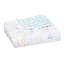 aden + anais essentials 100% Cotton Muslin Dream Blanket for Baby Girls & Boys, 112x112cm, Ideal Lightweight Newborn Nursery & Cot Blanket, Unisex