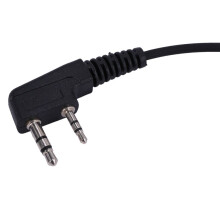 3X Throat Microphone Vibration Headset Earpiece for Two Way Radio Uv-5R Uv-82 Uv-B6 Bf-888S