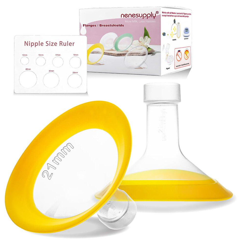 21Mm Oval Flanges Compatible With Medela Breast Pump Parts Flange Accessories. Work With Pump In Style Parts Symphony Parts Swing Maxi Nenesupply