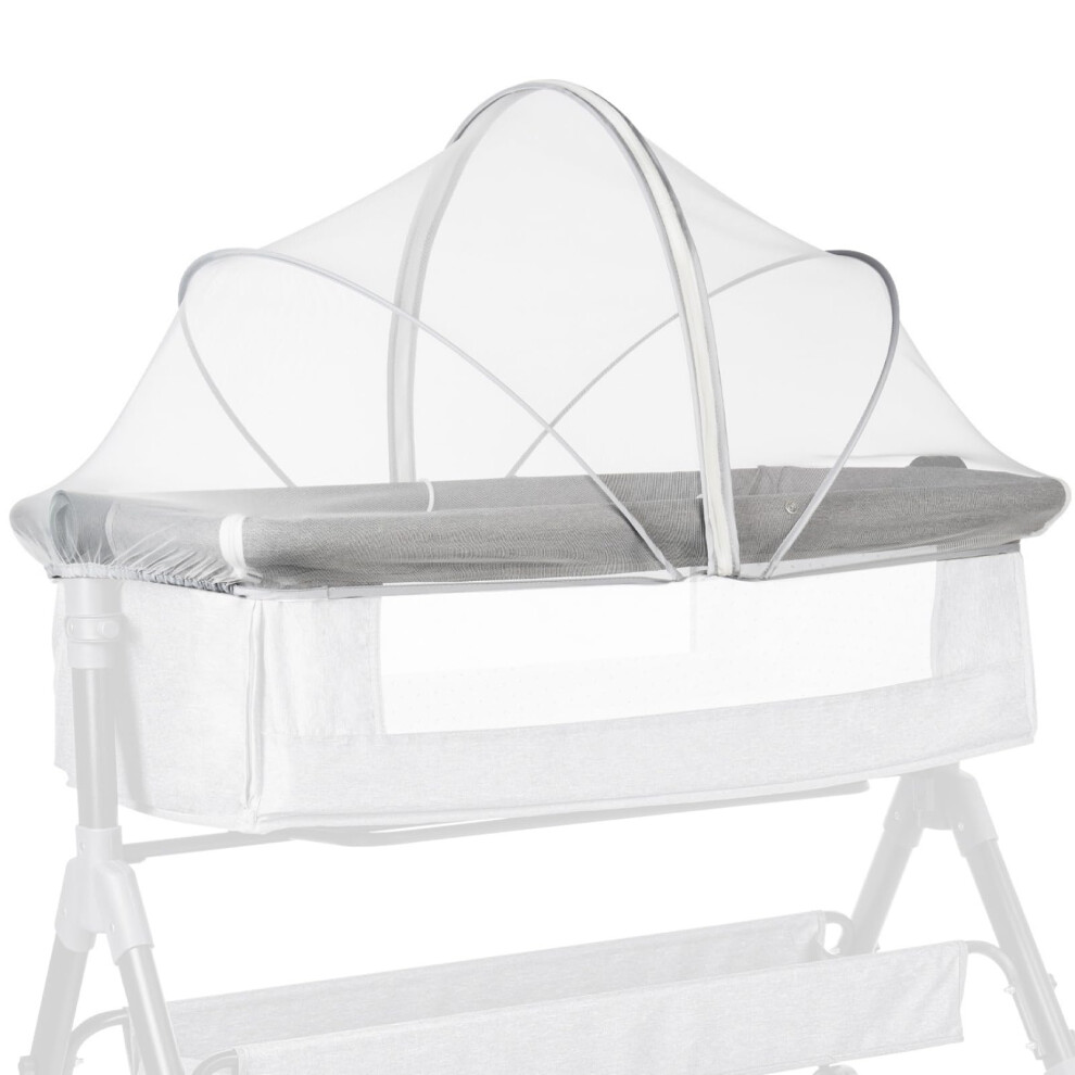 Bezhgoc Universal Mosquito Net For Travel Cot, Baby Mosquito Net For Bedside Crib Quick Installation Cat Net For Cot With Noiseless Zipper Travel Bassinet For