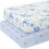 Yukkidds Cot Sheets 120x60 Fitted Cotbed Sheet 2 Pack Baby Cot Sheets Super Soft & Breathable Microfiber Blue Dolphin 1